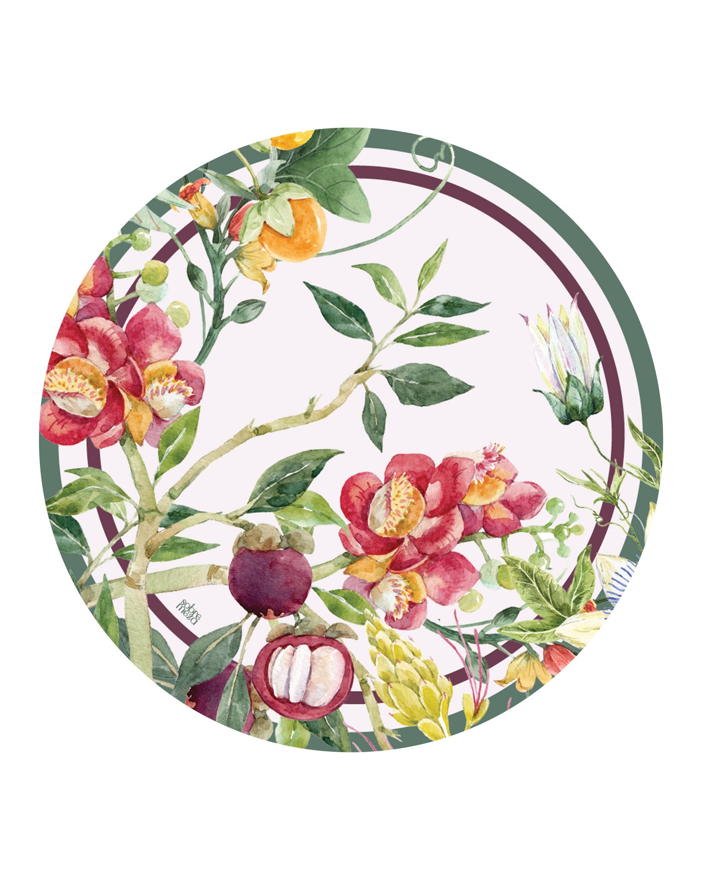 Botanical Charger Cover