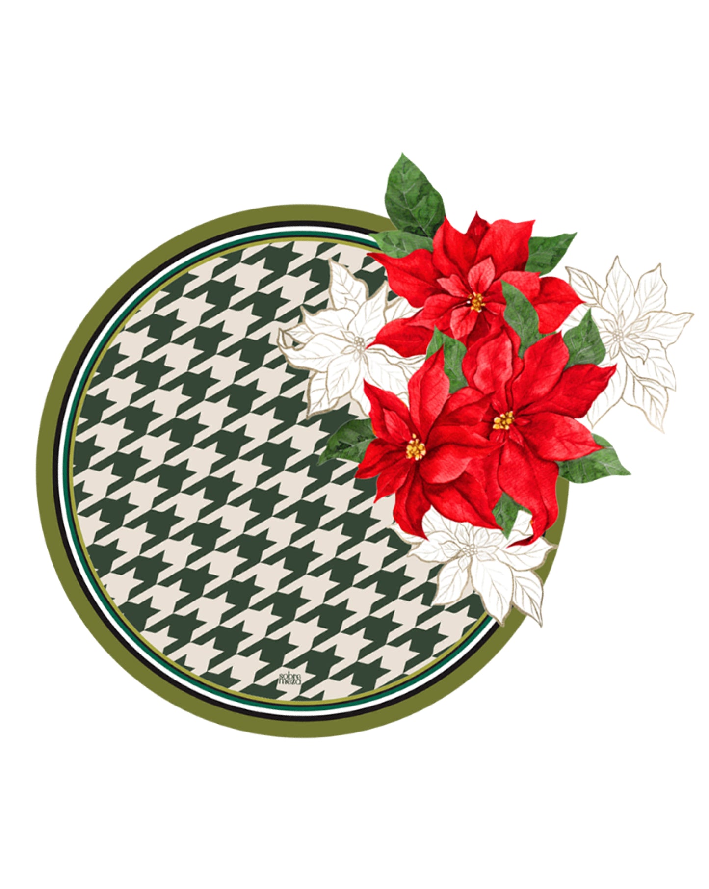 Merry Spill-Proof Placemats (set of 6)