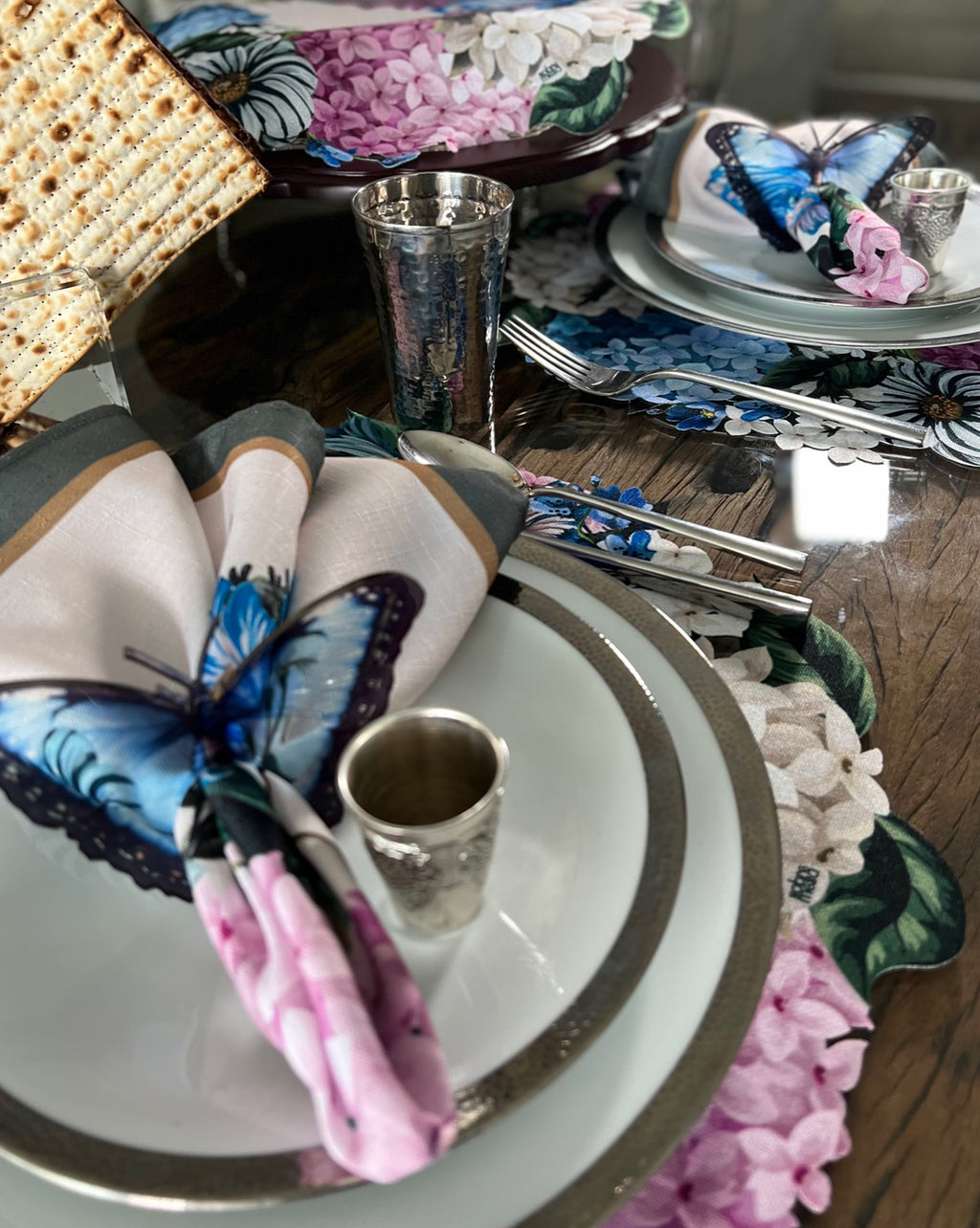 Hortensia Spill-Proof Placemats (set of 6)