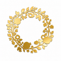 Celebration Plate - Gold Insert