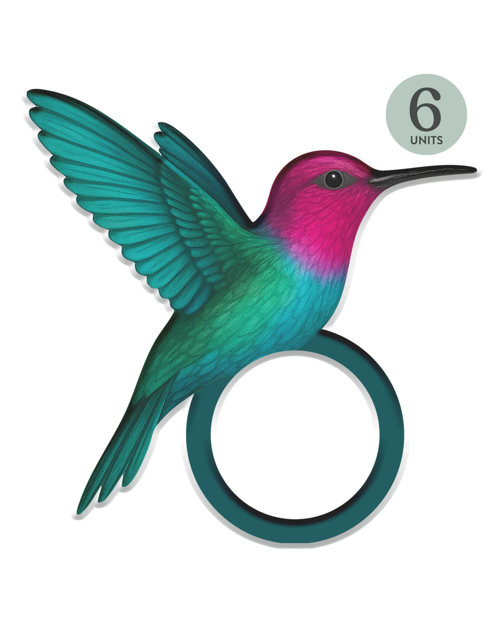 Colibri Acrylic Napkin Rings