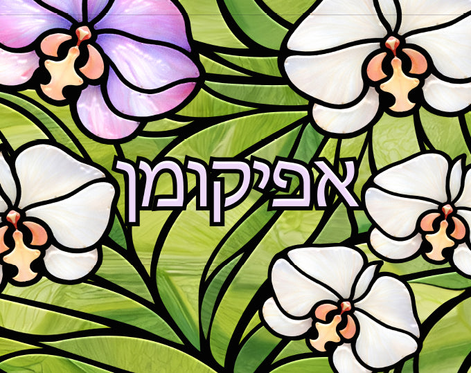 Tiffany Matzah Cover & Afikoman Bag