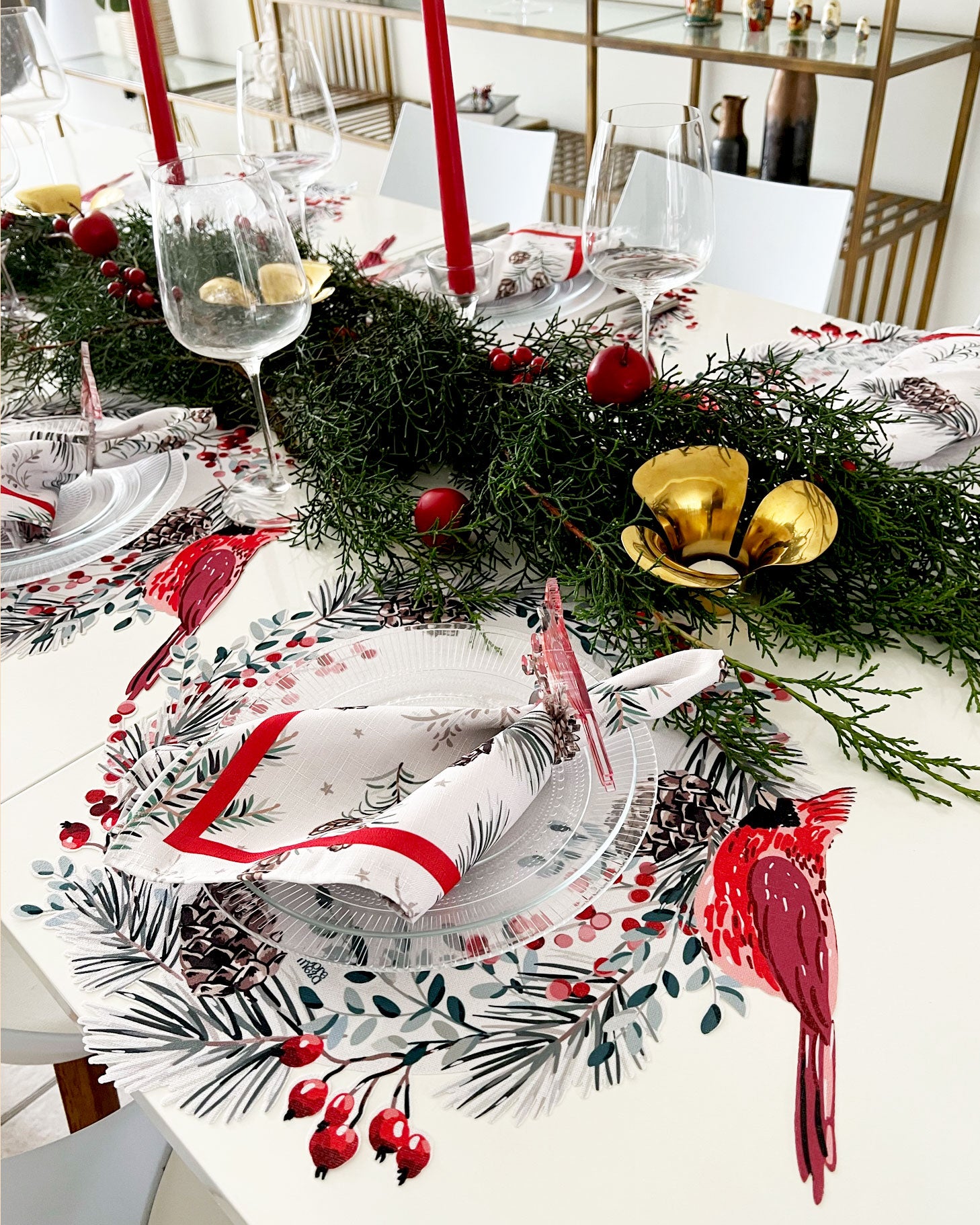 Cardinal Easy-Care Napkins (set of 6)
