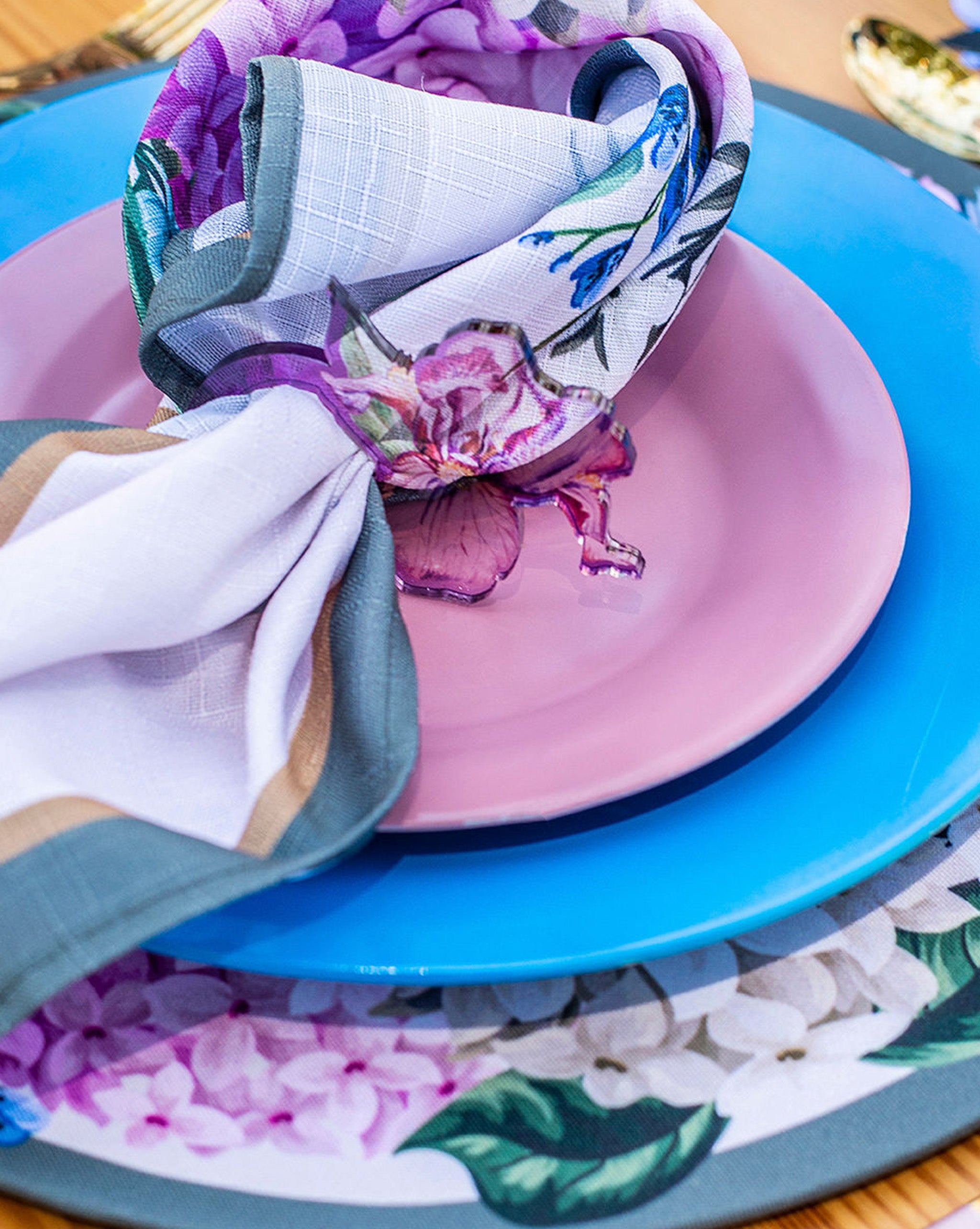Hortensia Charger Cover (set of 6)