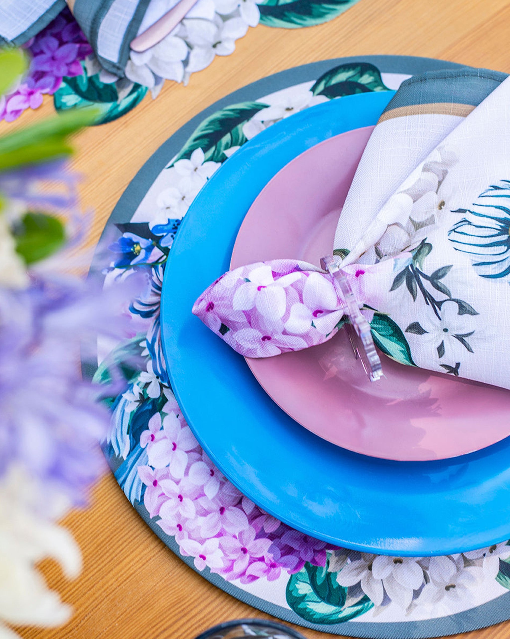 Hortensia Charger Cover (set of 6)