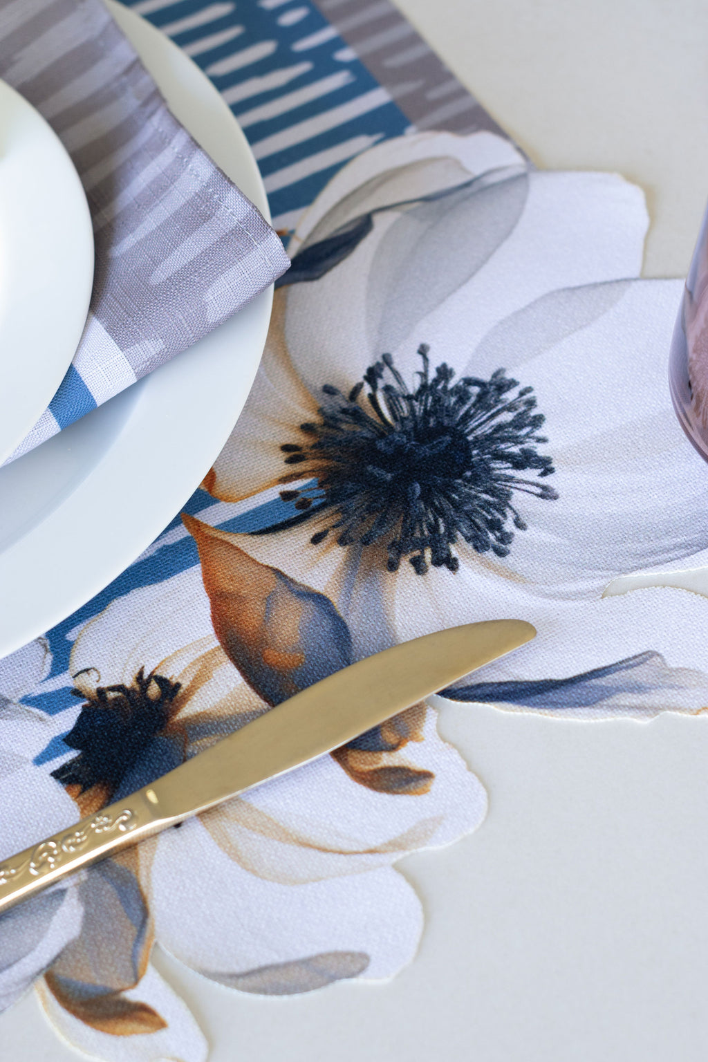 Nude Bloom Spill-Proof Placemats (set of 6)