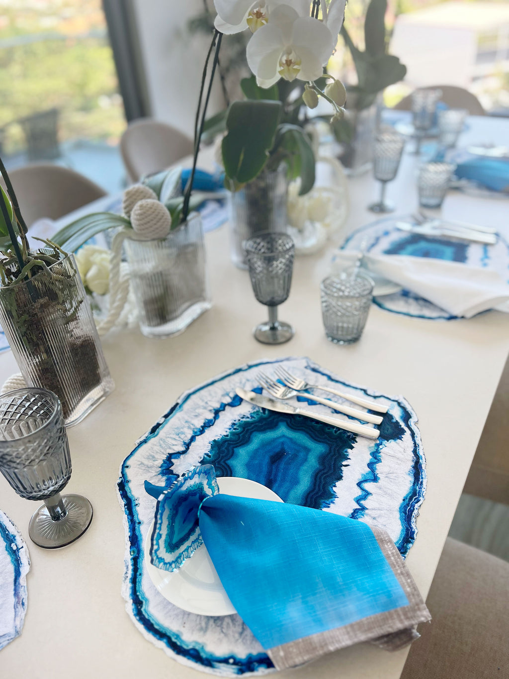 Agate Spill-Proof Placemats (set of 6)