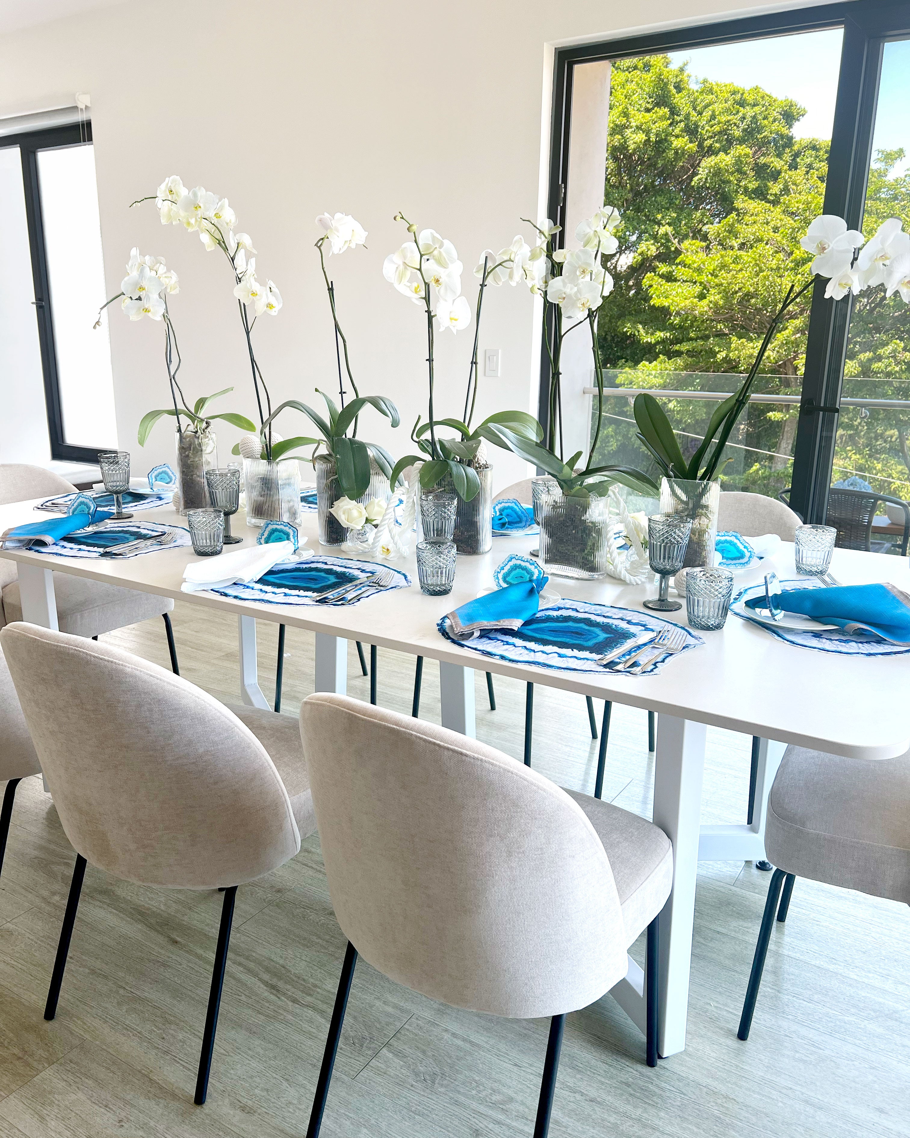 Agate Spill-Proof Placemats (set of 6)