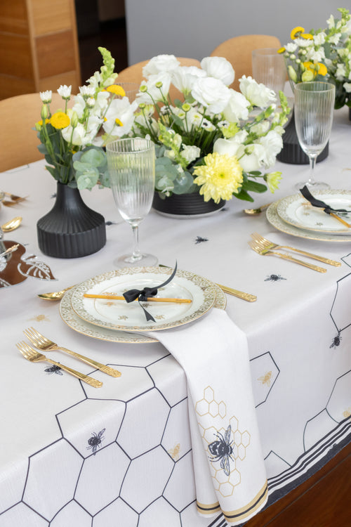 Bee Hive Easy-Care Napkins (set of 6)