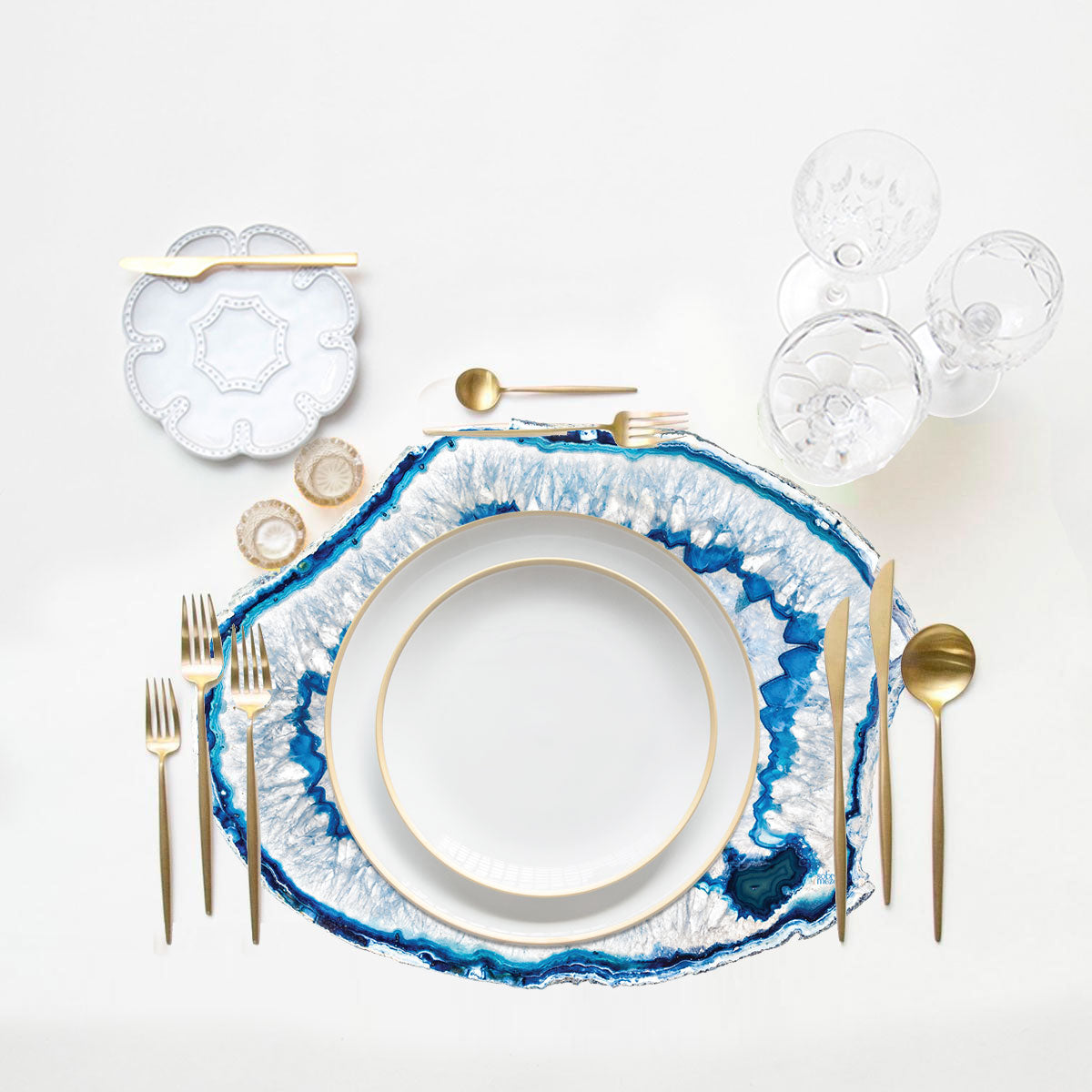 Agate Spill-Proof Placemats (set of 6)