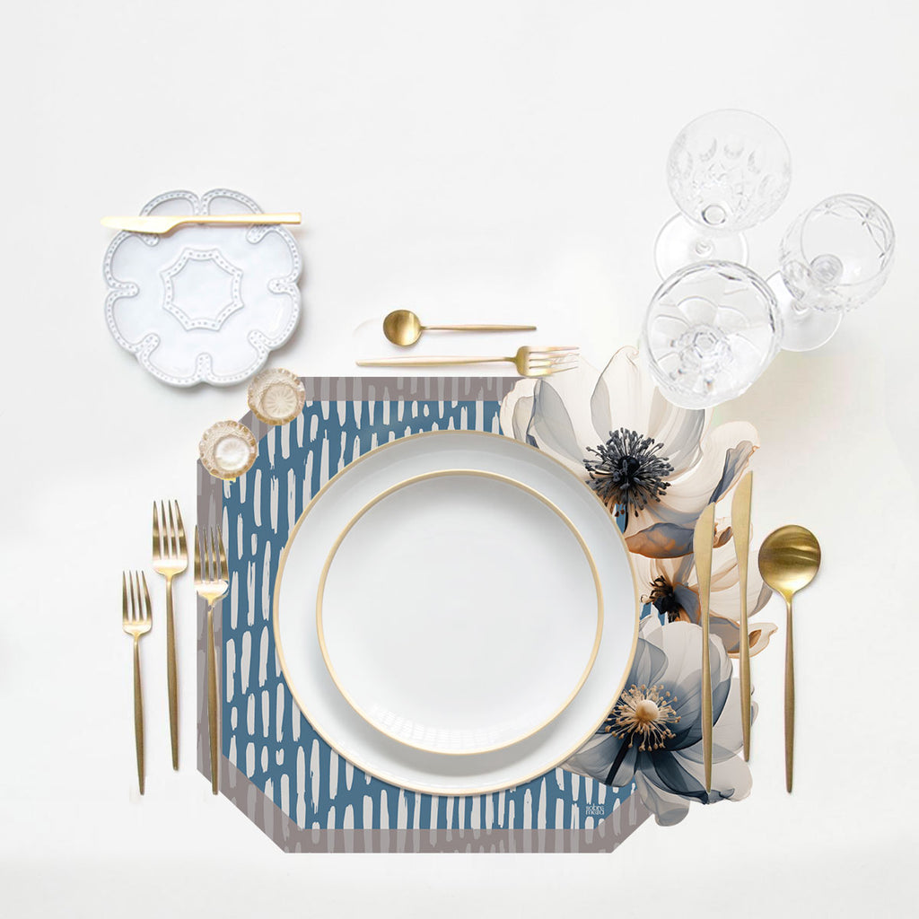 Nude Bloom Spill-Proof Placemats (set of 6)
