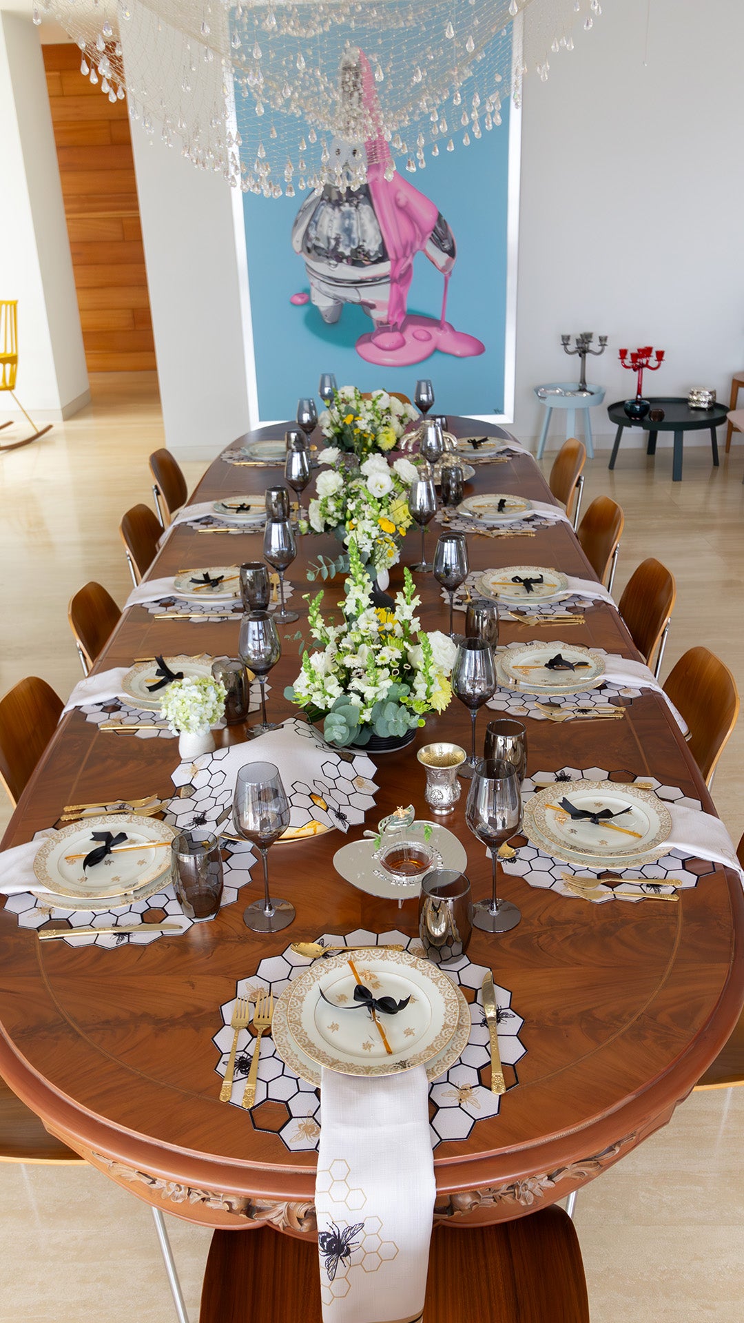 Bee Hive Spill-Proof Placemats (set of 6)