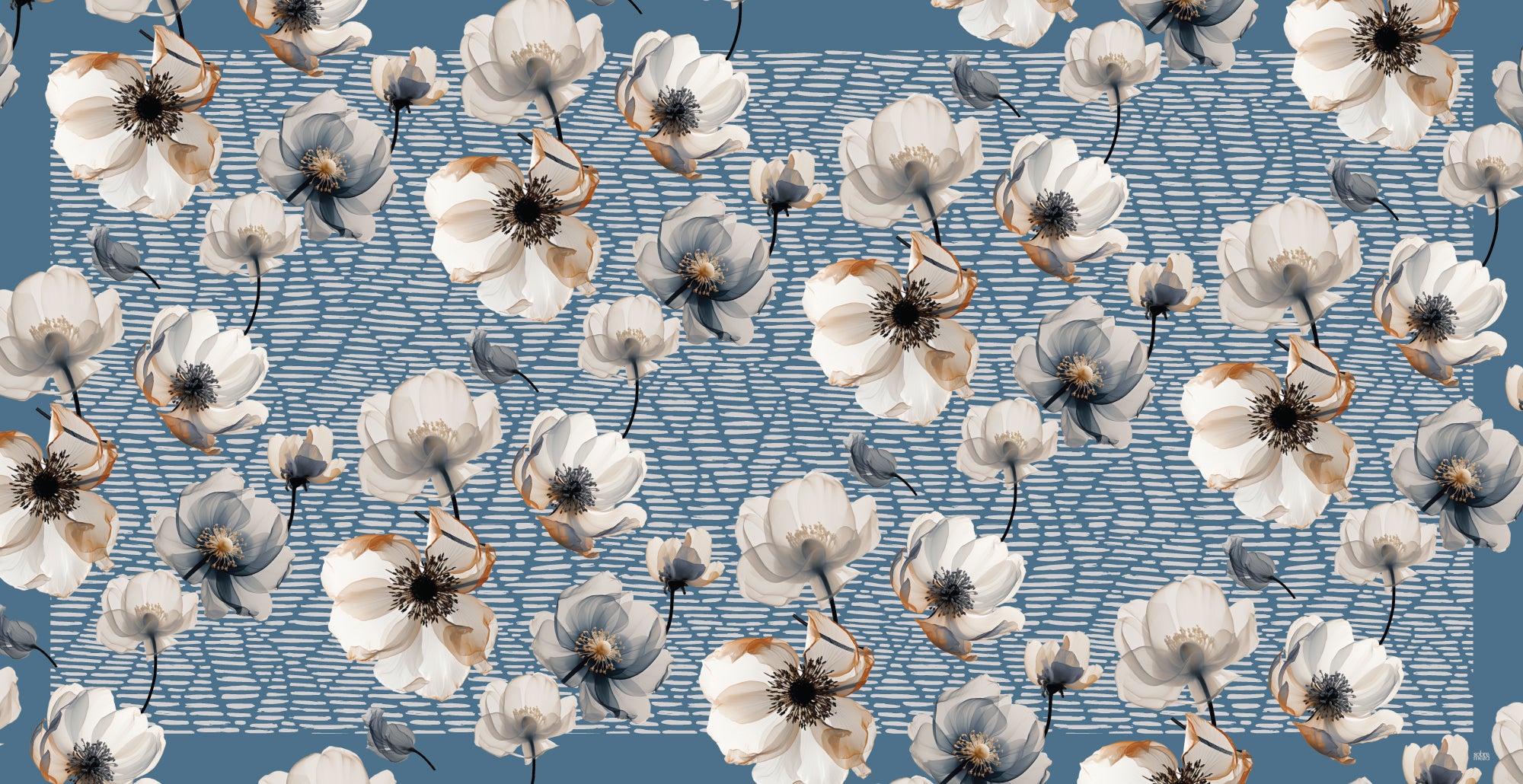 Nude Bloom Easy-Care Tablecloth