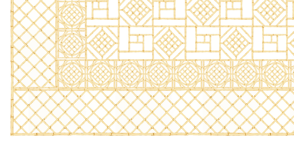 Lattice Easy-Care Tablecloth