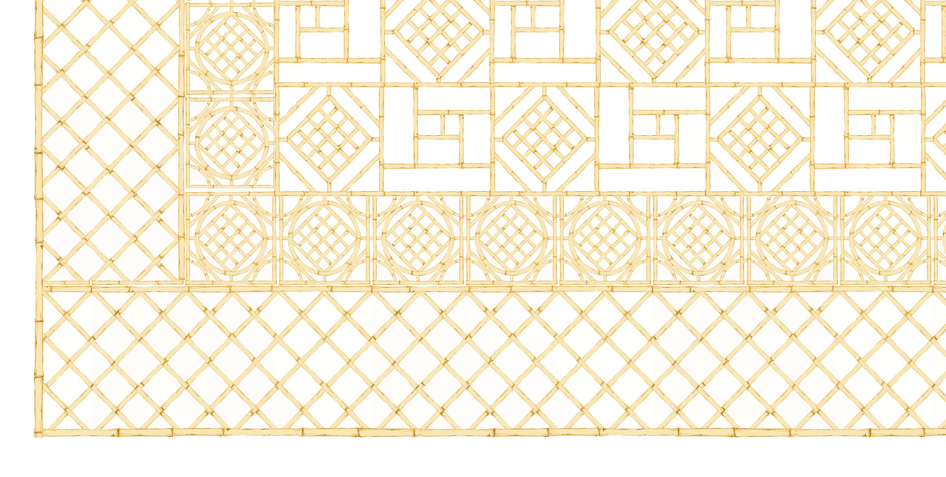 Lattice Easy-Care Tablecloth