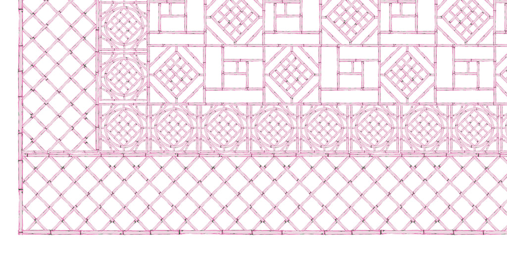 Lattice Easy-Care Tablecloth