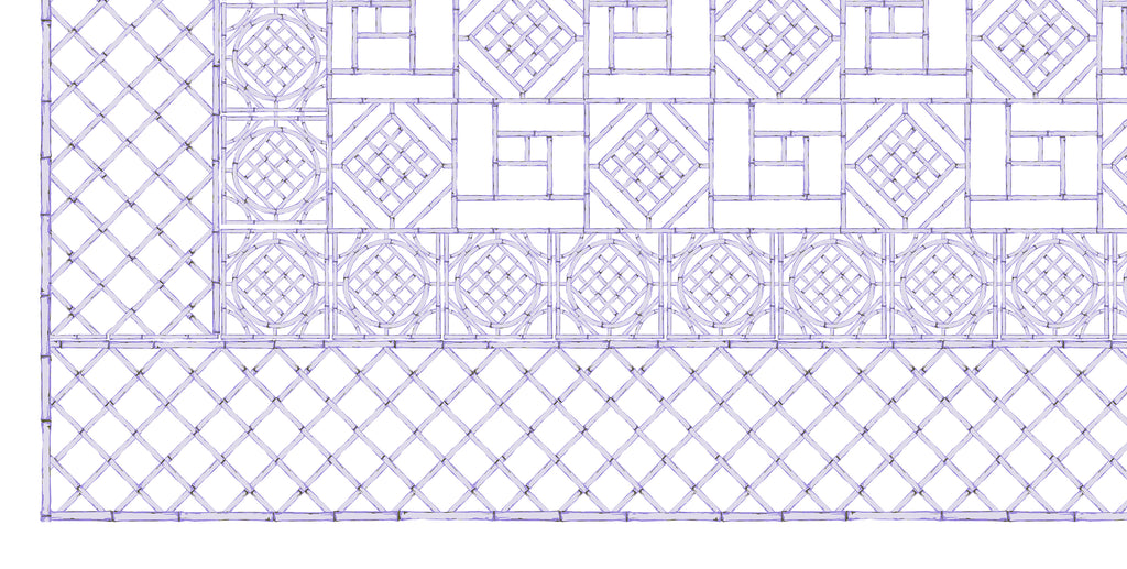 Lattice Easy-Care Tablecloth