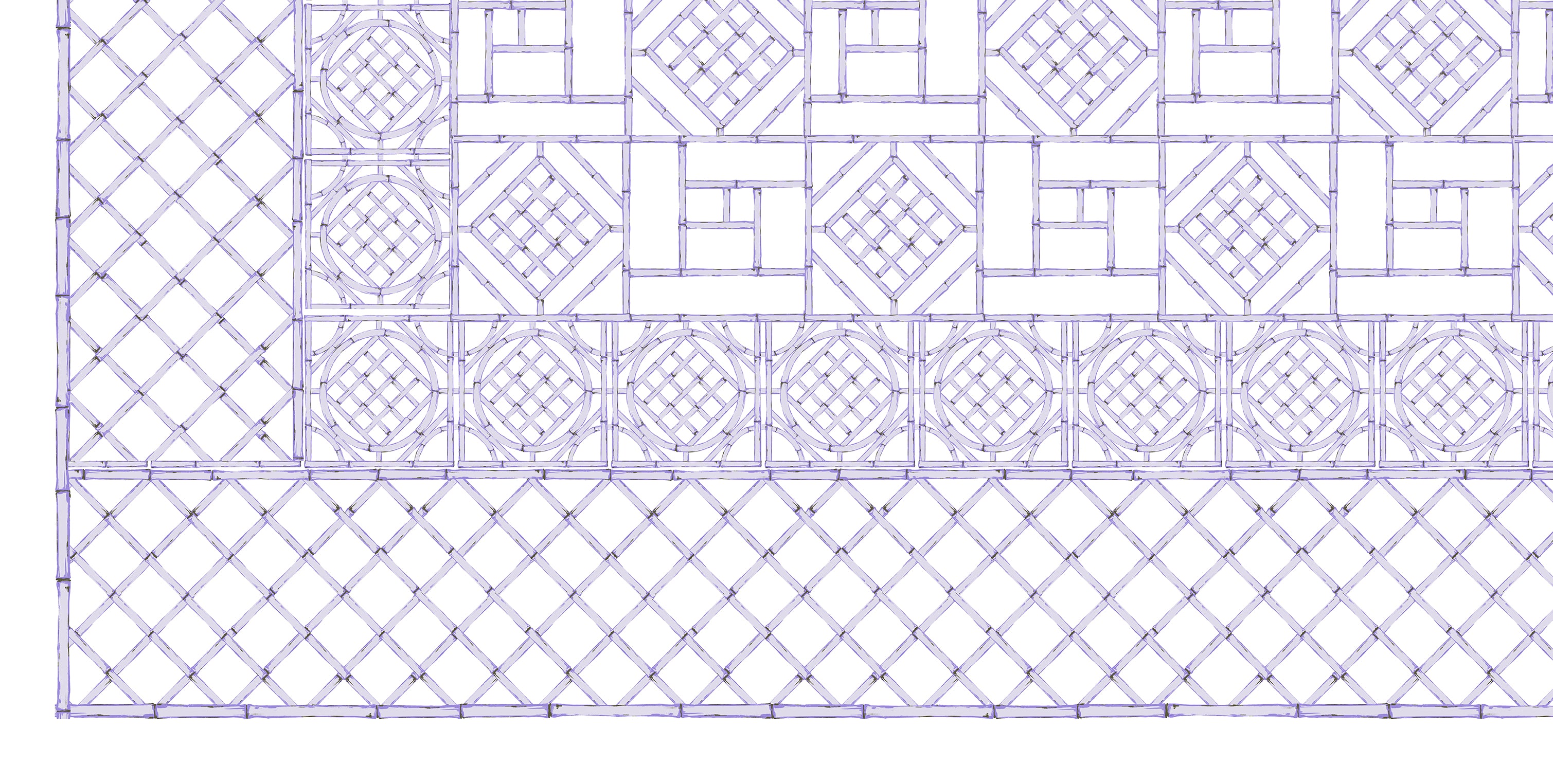 Lattice Easy-Care Tablecloth