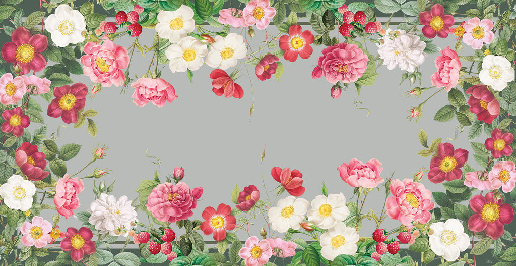 Rose Easy-Care Tablecloth