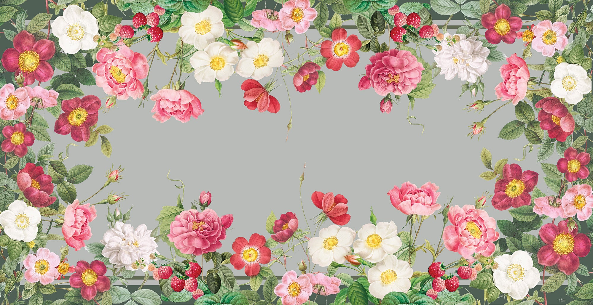 Rose Easy-Care Tablecloth