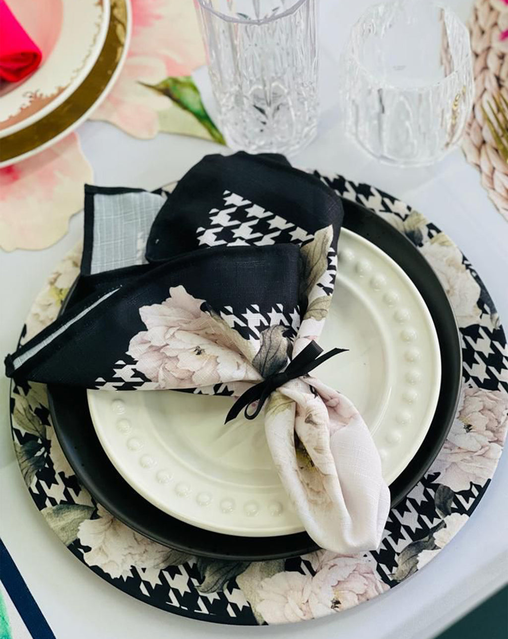 Peony Charger Cover