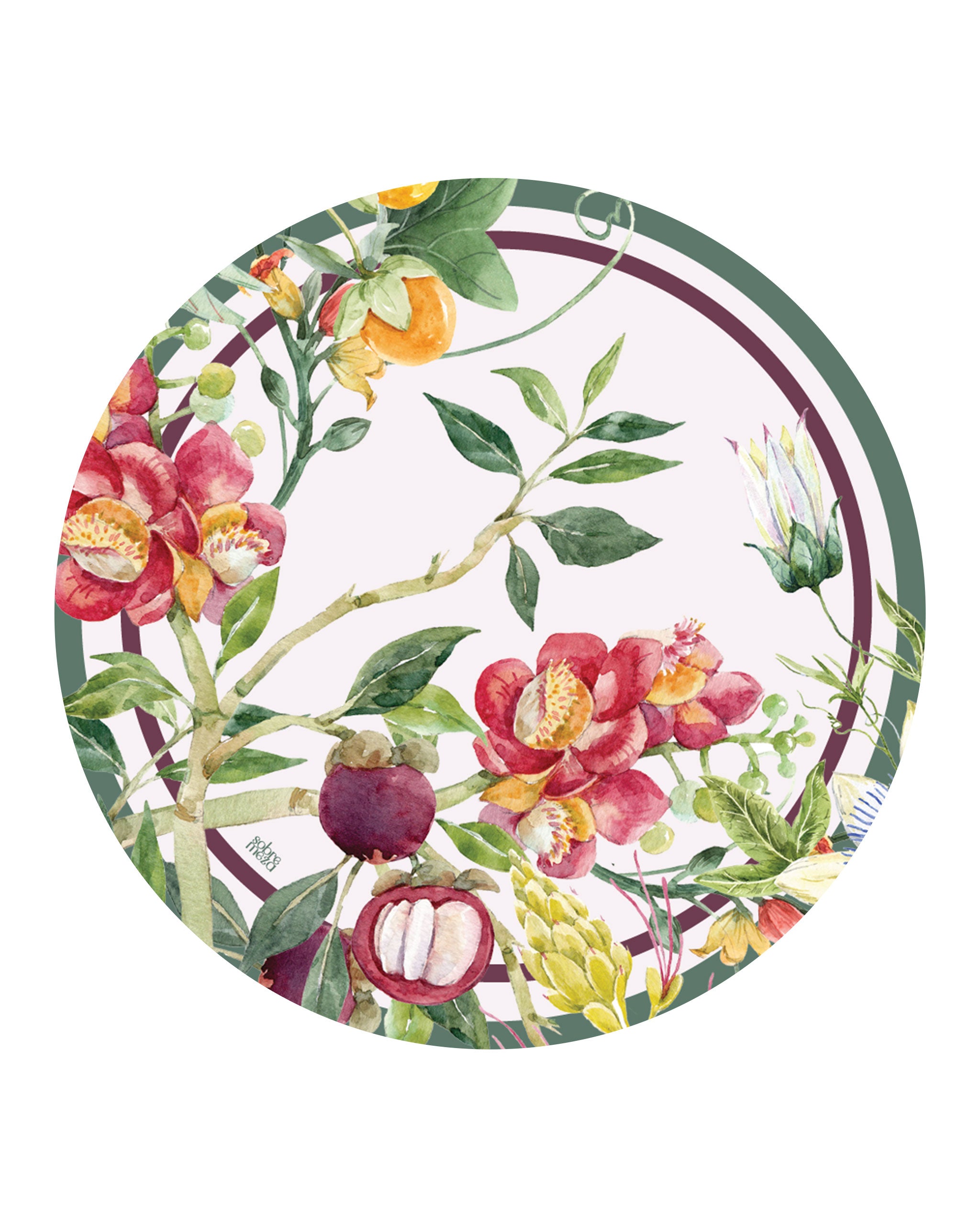 Botanical Charger Cover (set of 6)