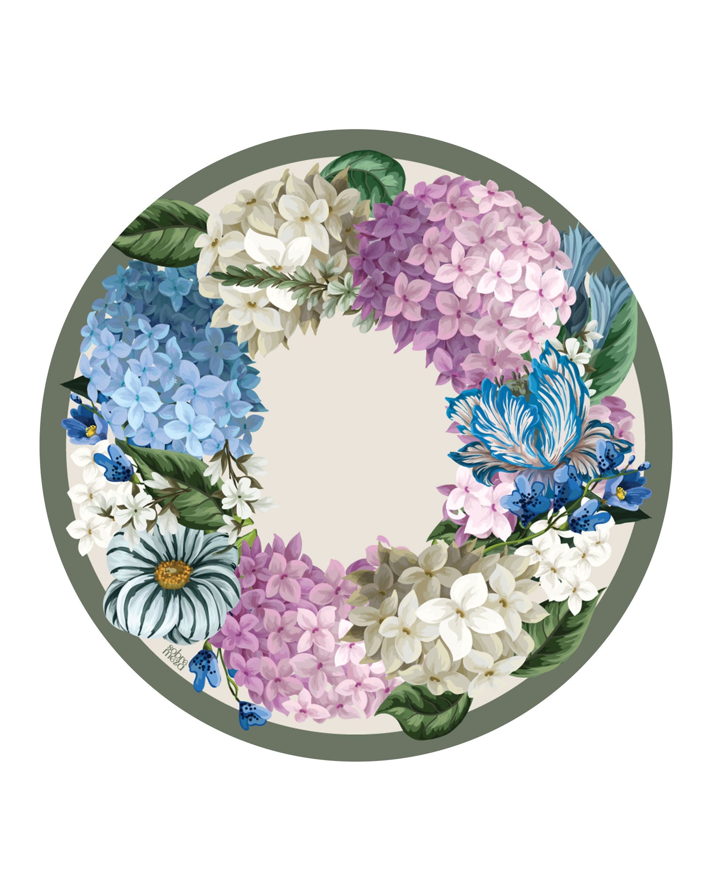 Hortensia Charger Cover
