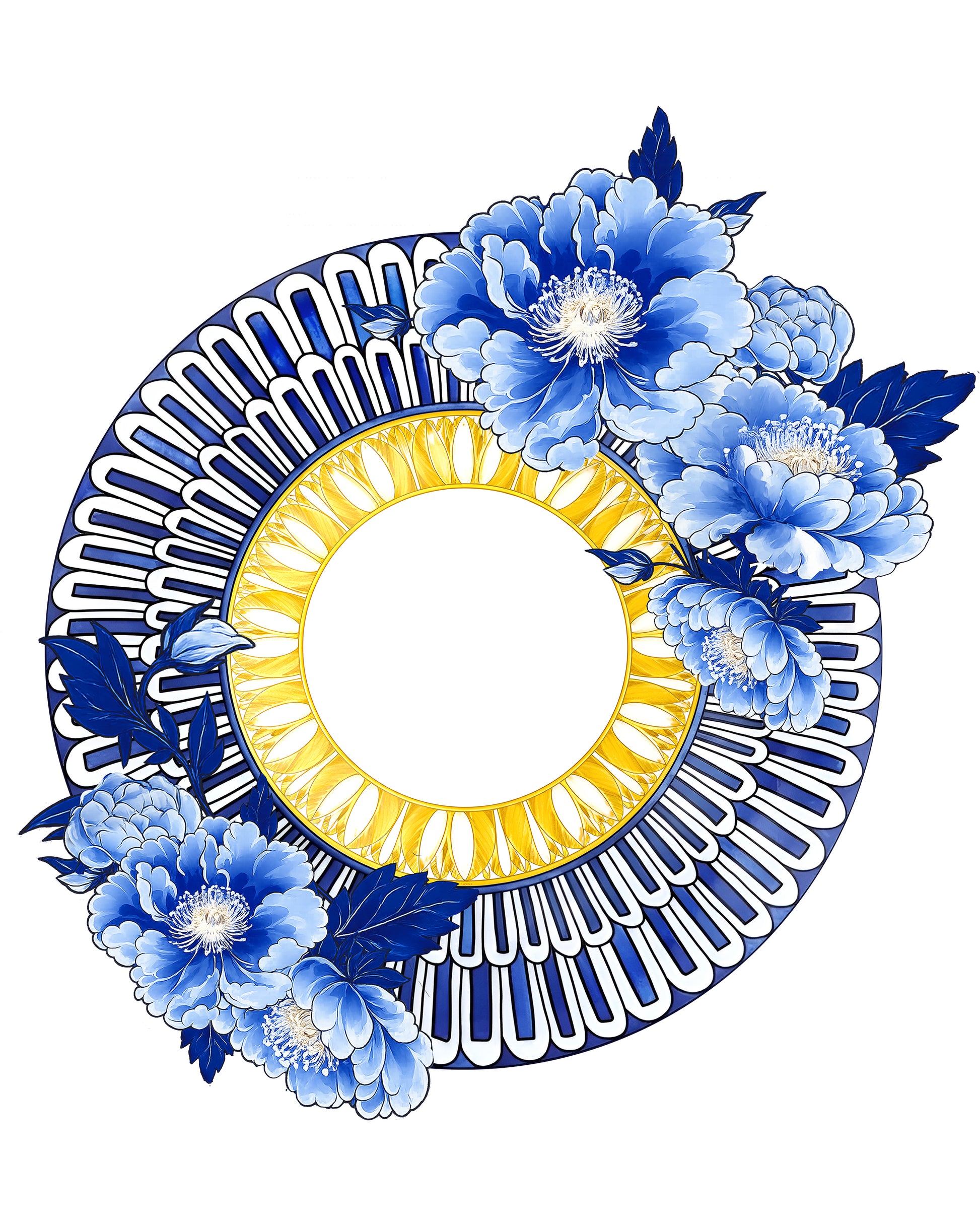 Bleu Spill-Proof Placemats (set of 6)