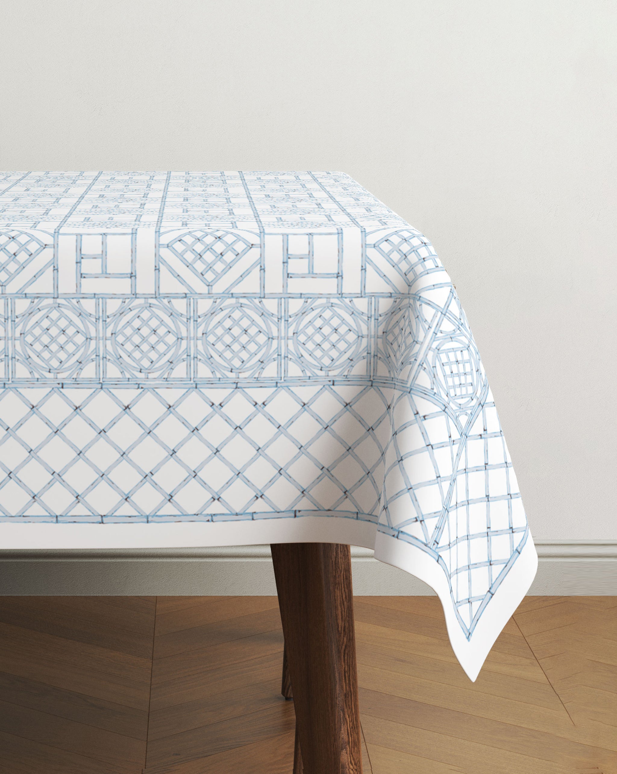 Lattice Easy-Care Tablecloth