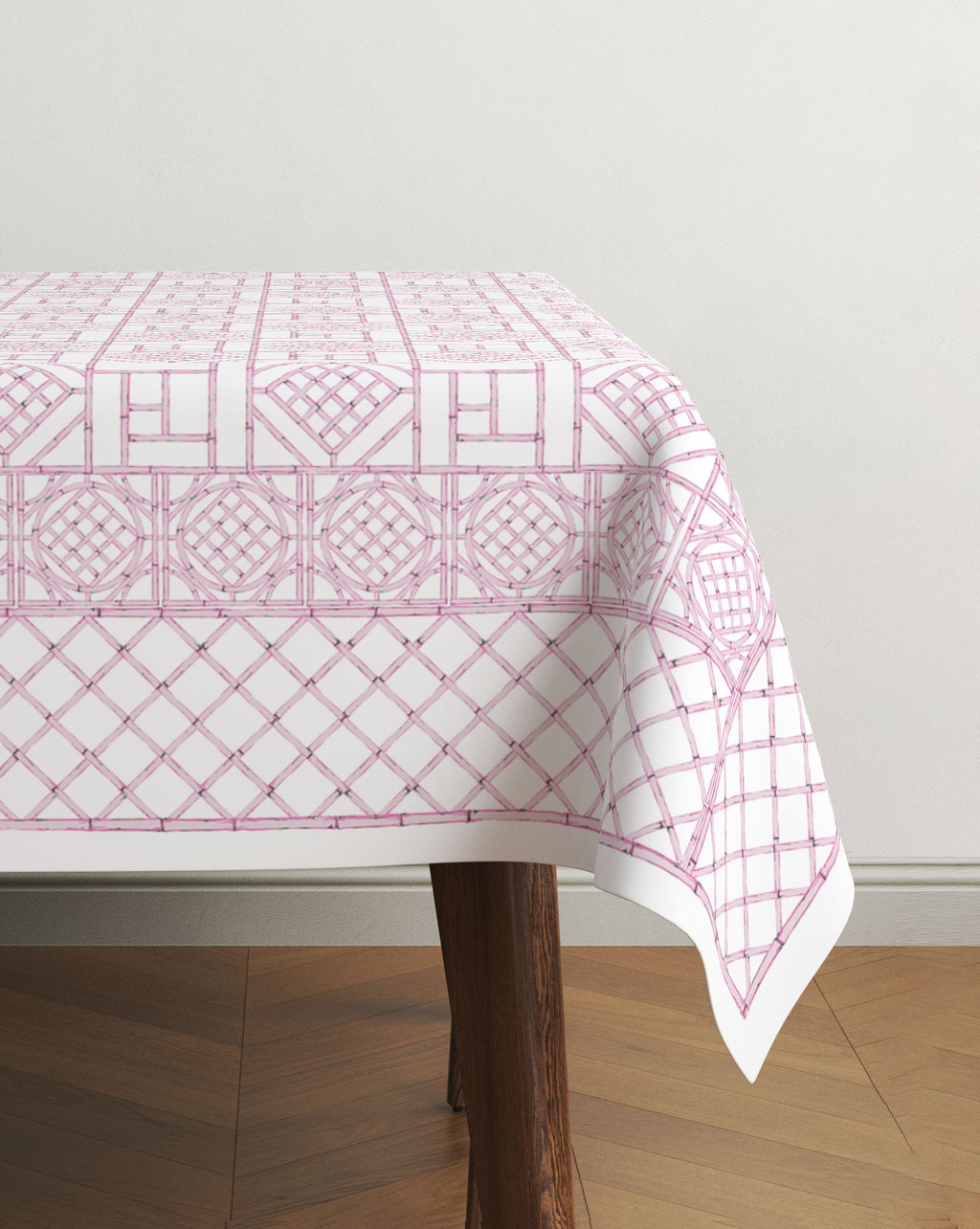 Lattice Easy-Care Tablecloth