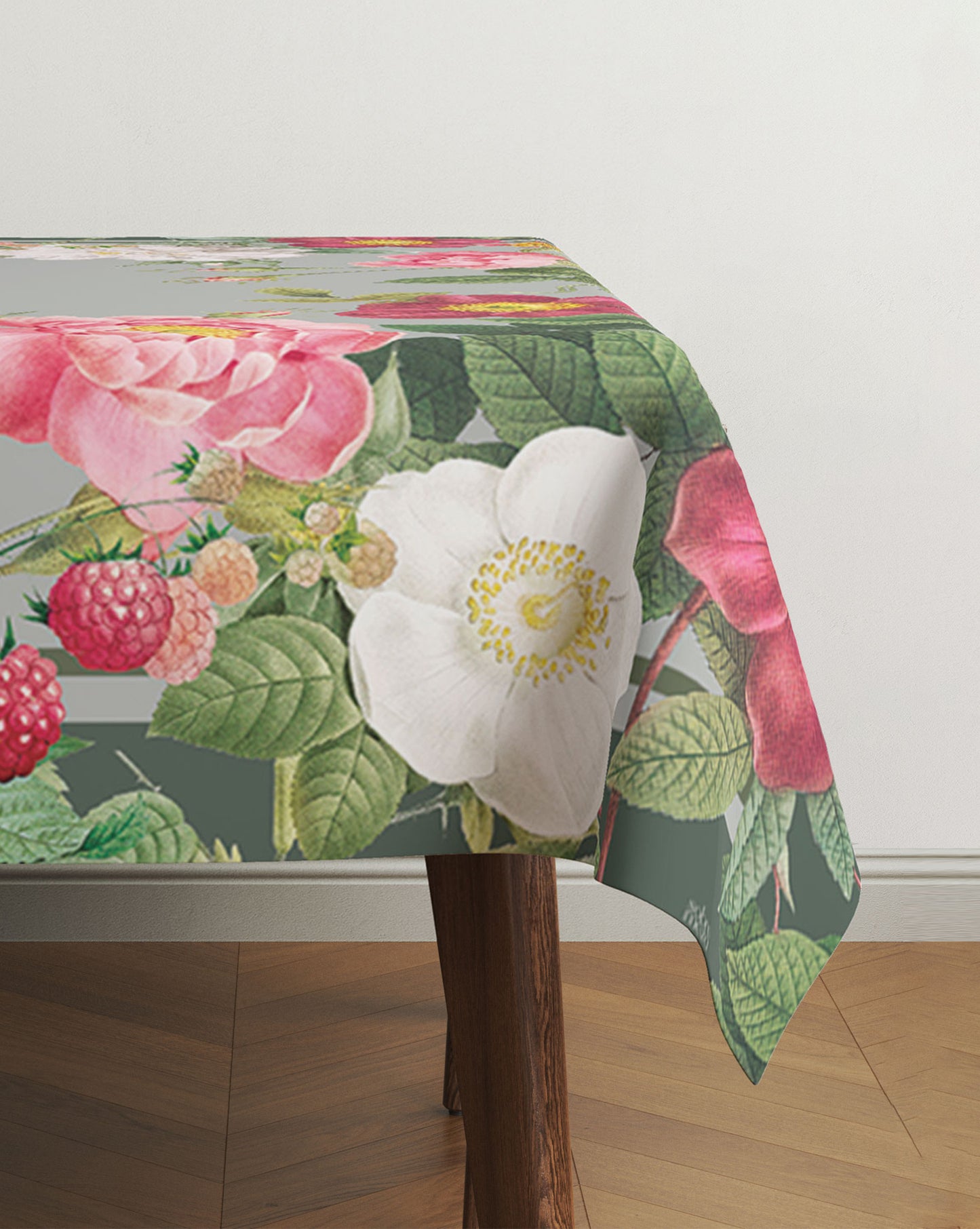 Rose Easy-Care Tablecloth