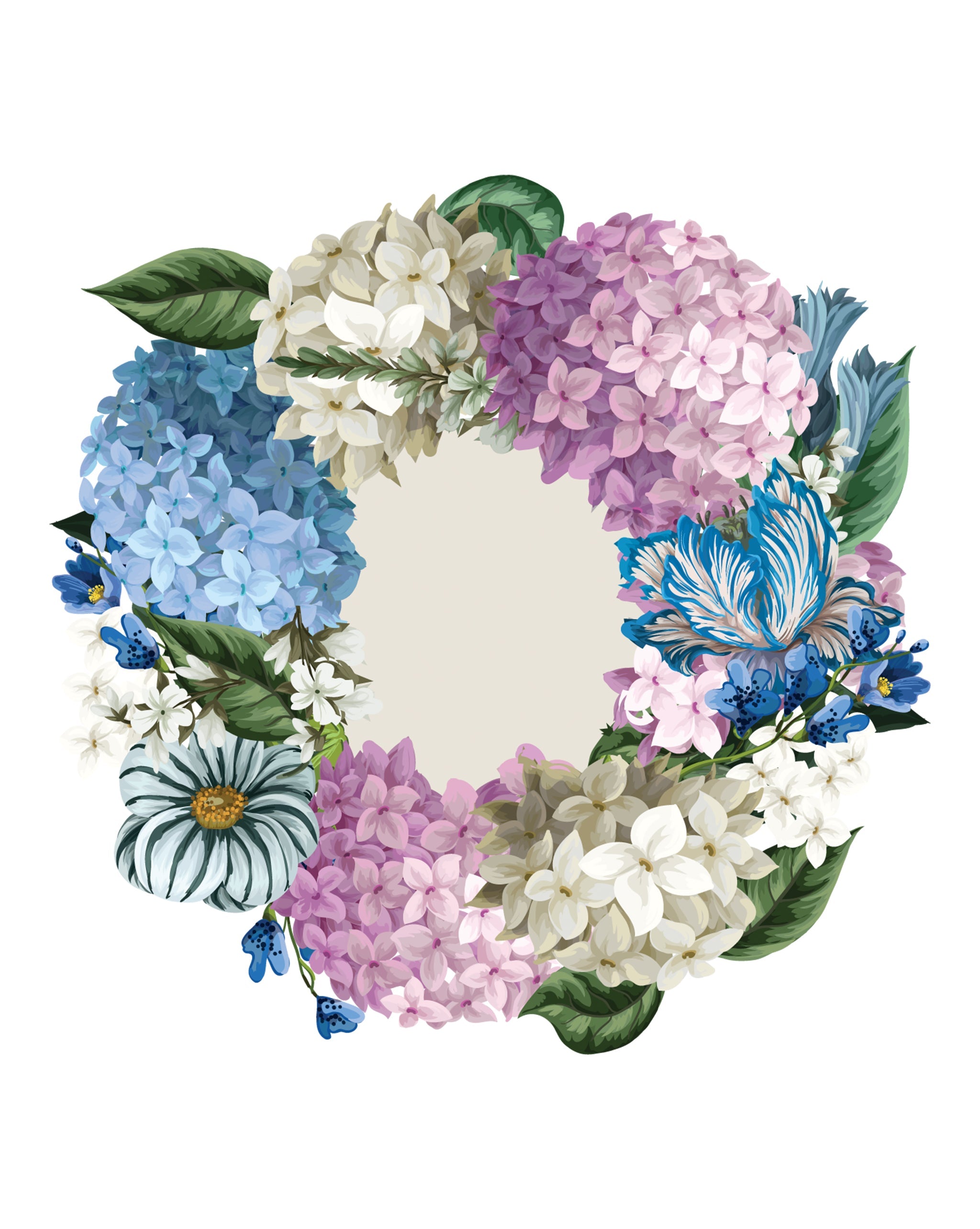 Hortensia Spill-Proof Placemats (set of 6)